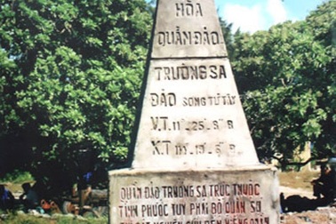 Bia chủ quyền tại Trường Sa là di tích lịch sử cấp quốc gia
