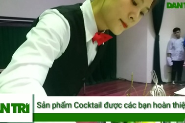 Trình diễn nghề pha chế, nấu ăn của sinh viên, cựu sinh viên Australia và Việt Nam