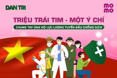 "Ví điện tử MoMo" đồng hành cùng Chương trình" Triệu trái tim - Một ý chí"