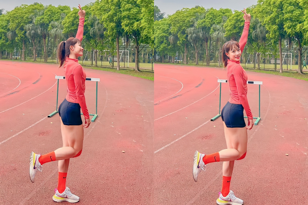 Hoa khôi điền kinh Việt ngoài đời xinh đẹp, khoe dáng gợi cảm - 3 Hoa khôi điền kinh Việt ngoài đời xinh đẹp, khoe dáng gợi cảm - 3
