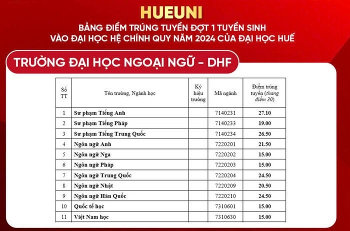 Điểm chuẩn ngành Sư phạm năm 2024: Ngành mới mở điểm cao kỷ lục - 9