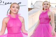 Florence Pugh nói gì khi bị nam giới chê bai vì theo mốt "không áo ngực"?