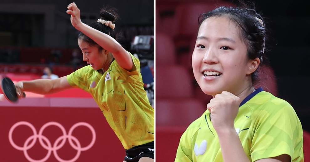 Chân dung nữ thần thanh xuân của bóng bàn Hàn Quốc ở Olympic Tokyo - 1 Chân dung nữ thần thanh xuân của bóng bàn Hàn Quốc ở Olympic Tokyo - 1