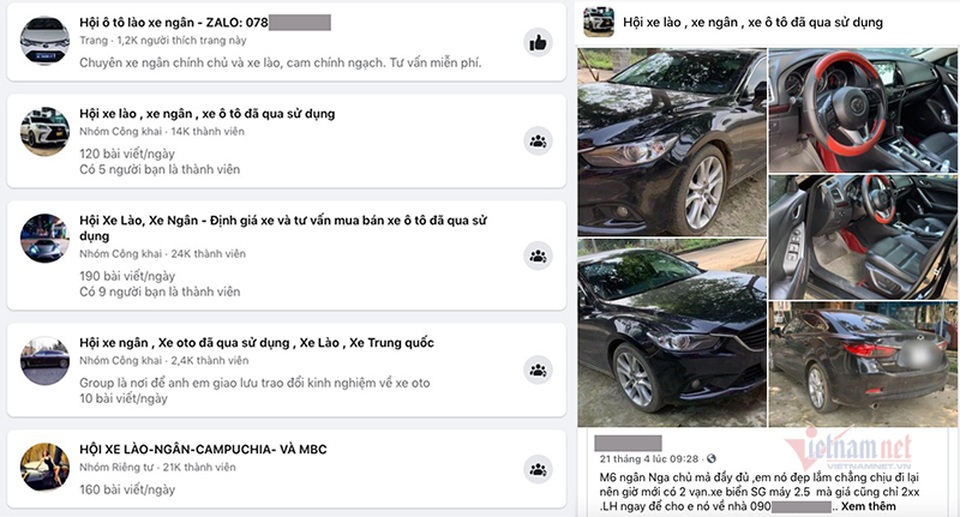 Xe Lào, xe Cam, xe ngân rao bán giá rẻ giật mình - 1 Xe Lào, xe Cam, xe ngân rao bán giá rẻ giật mình - 1