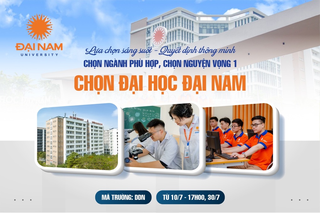 Những ưu điểm khi sinh viên lựa chọn Đại học Đại Nam - 2