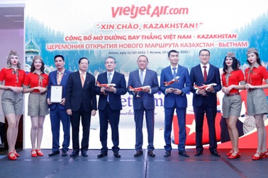 Vietjet mở đường bay thẳng tới Kazakhstan