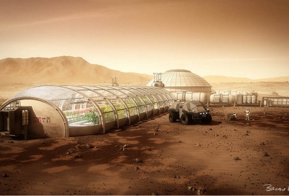 Sông băng được phát hiện trên sao Hỏa là tiền đề cho bến đỗ mới? - 2