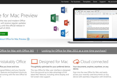 Microsoft tung bản thử nghiệm Office 2016 cho người dùng Mac 