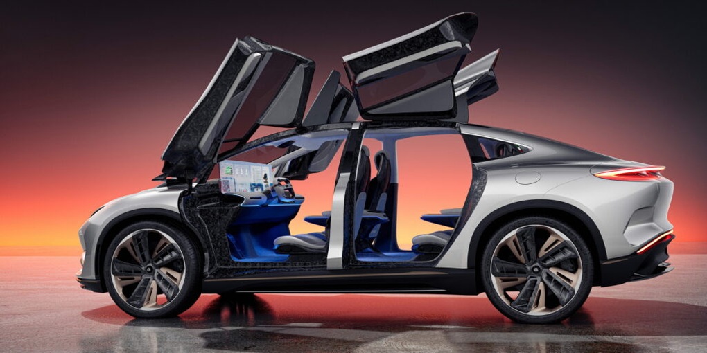 Xe điện Aehra SUV gây ấn tượng bằng màn hình tùy biến siêu khủng - 2 Xe điện Aehra SUV gây ấn tượng bằng màn hình tùy biến siêu khủng - 2
