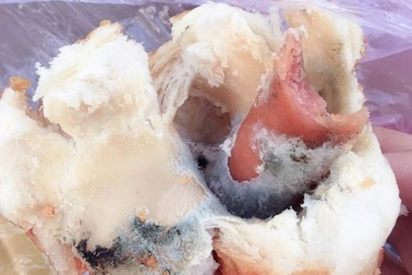 Phạt 27,5 triệu đồng cửa hàng bị tố bán bánh mì mốc, ôi thiu