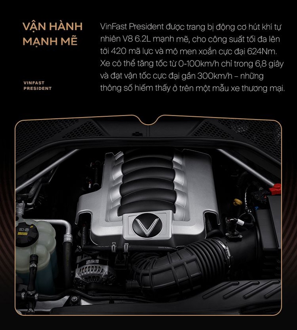 10 điểm giúp VinFast President xứng danh xe của “chủ tịch” - 6 10 điểm giúp VinFast President xứng danh xe của “chủ tịch” - 6