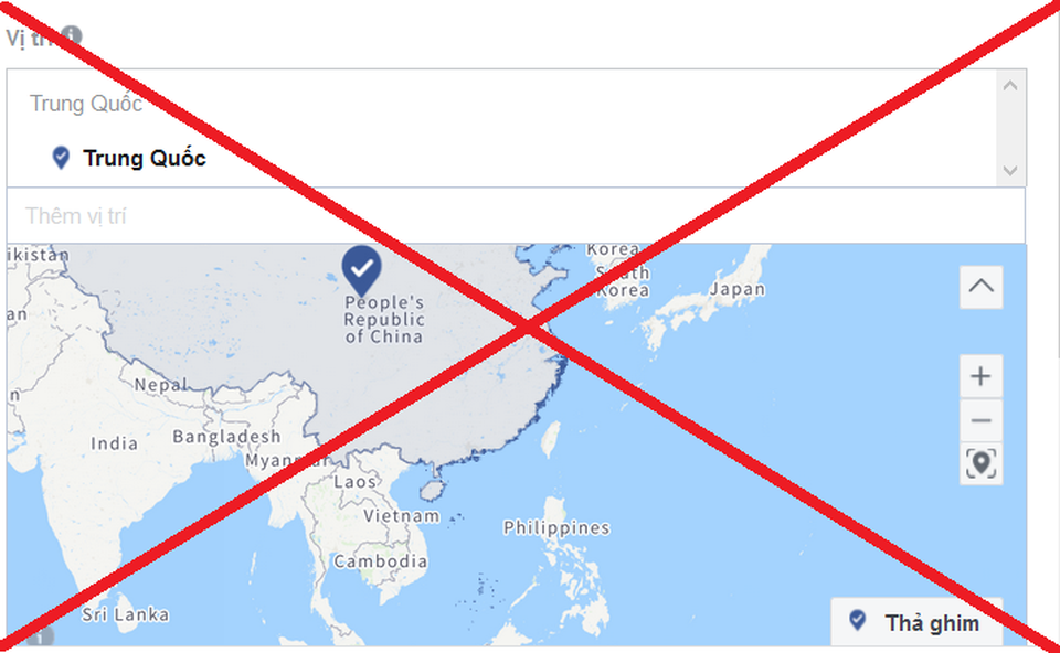 Facebook sửa lại bản đồ sai trái về Hoàng Sa, Trường Sa - 1 Facebook sửa lại bản đồ sai trái về Hoàng Sa, Trường Sa - 1