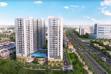 Chung cư Green Pearl 378 Minh Khai xây dựng vượt tiến độ, chính thức cất nóc vào ngày 23/9