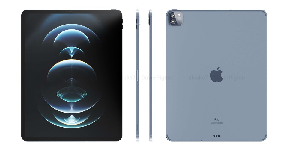 Lộ loạt ảnh cho thấy thiết kế của iPad Pro phiên bản 2021 - 5 Lộ loạt ảnh cho thấy thiết kế của iPad Pro phiên bản 2021 - 5