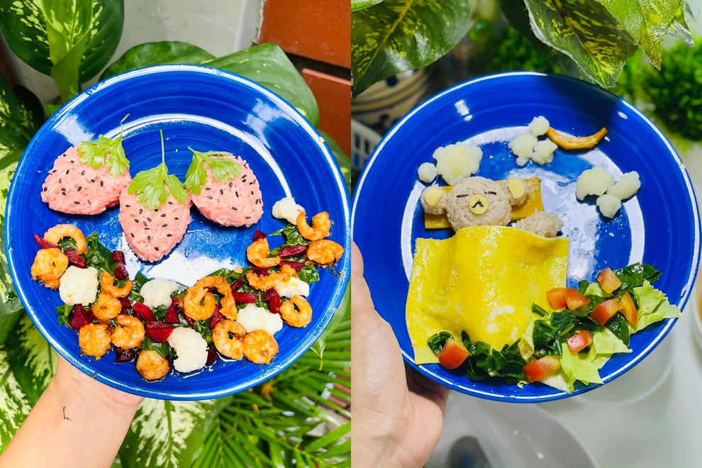 Cô ruột nhà người ta làm thực đơn ăn dặm đẹp như tranh để chăm cháu gái - 9 Cô ruột nhà người ta làm thực đơn ăn dặm đẹp như tranh để chăm cháu gái - 9