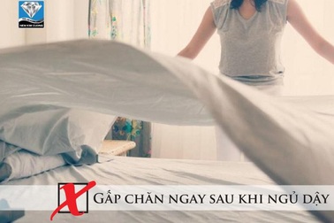 Những thói quen xấu khi sử dụng chăn ga gối đệm