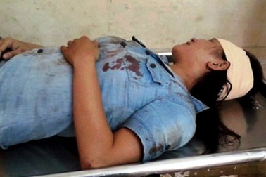 Tâm sự của cô gái 9X đu cần gạt nước chặn xe dù