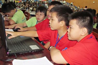 Ngày hội Robothon của học sinh Đà Nẵng