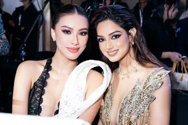 Á hậu Kim Duyên tiết lộ tình bạn với Hoa hậu Hoàn vũ 2021 Harnaaz Sandhu