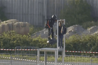 “Người bay” Pháp lập kỷ lục vượt eo biển Anh thành công