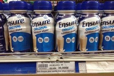 Quản lý Thị trường “đau đầu” xử lý sữa Ensure nước sau tịch thu