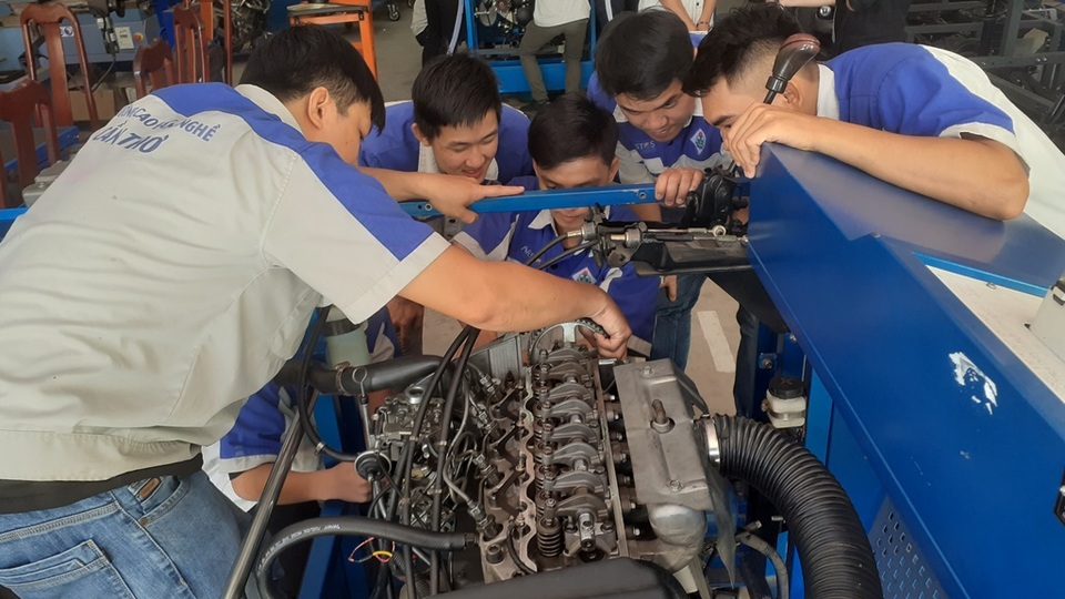Đa dạng ngành nghề đào tạo, học viên có nhiều cơ hội chọn nghề - 1 Đa dạng ngành nghề đào tạo, học viên có nhiều cơ hội chọn nghề - 1