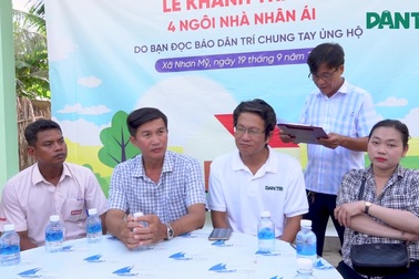 Khánh thành 4 ngôi nhà Nhân ái tặng bà con Khmer ở ĐBSCL