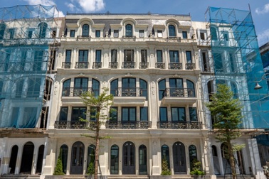 Cận cảnh nhà phố kiến trúc châu Âu tại Noble Palace Tay Thang Long WorldHotels Residences