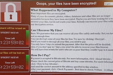 TPHCM: Báo động virus “tống tiền” WannaCry