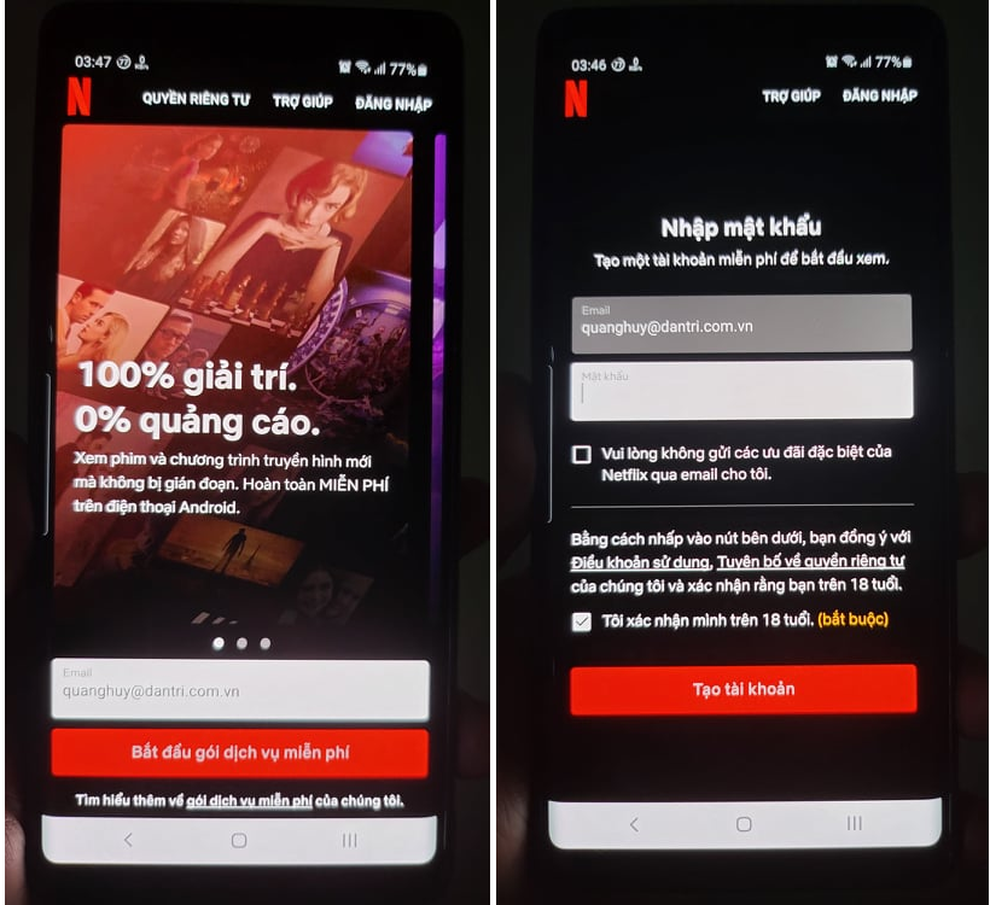 Hướng dẫn cách xem phim trên Netflix hoàn toàn miễn phí - 1 Hướng dẫn cách xem phim trên Netflix hoàn toàn miễn phí - 1