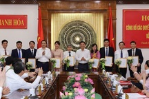 Thanh Hóa bổ nhiệm, điều động hàng loạt lãnh đạo