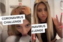 Quay video liếm toilet để thách thức corona, Tiktoker nhận kết đắng