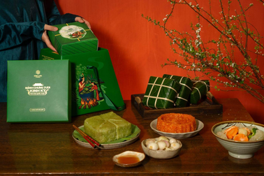 Bánh chưng tươi Hoa Lan Foods thu hút giới nội trợ dịp Tết 2024
