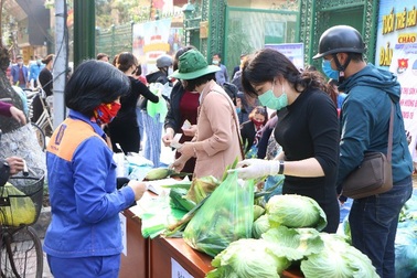 Hải Phòng: Đoàn viên, thanh niên "giải cứu" nông sản ứ đọng do Covid-19