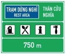 Ý nghĩa các biểu tượng ghi trên biển chỉ dẫn là như thế nào?
