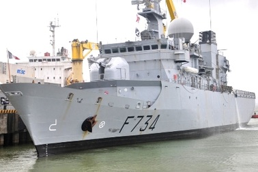 Tàu tuần dương hạm Hải quân Pháp thăm hữu nghị Đà Nẵng