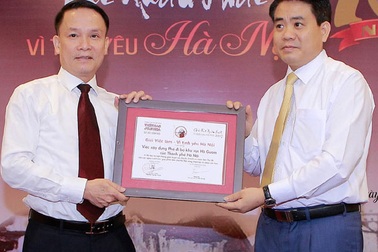 Xây dựng không gian đi bộ quanh Hồ Gươm đoạt giải Bùi Xuân Phái