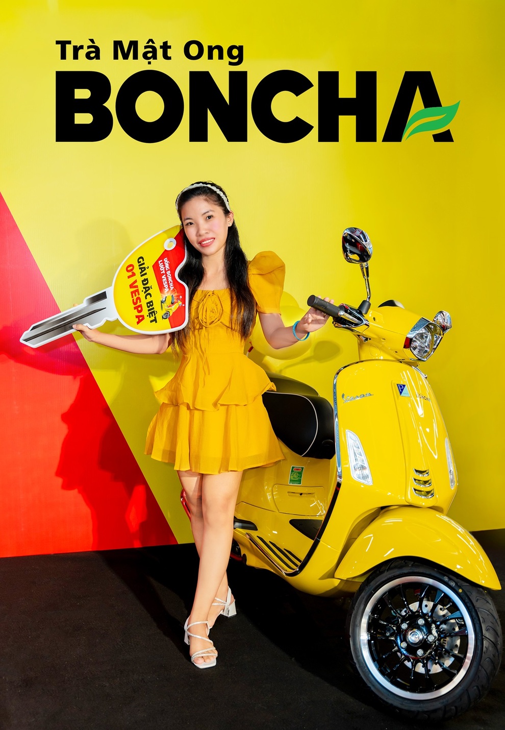 Trà mật ong BONCHA trao 3 xe Vespa cho khách hàng may mắn - 2 Trà mật ong BONCHA trao 3 xe Vespa cho khách hàng may mắn - 2