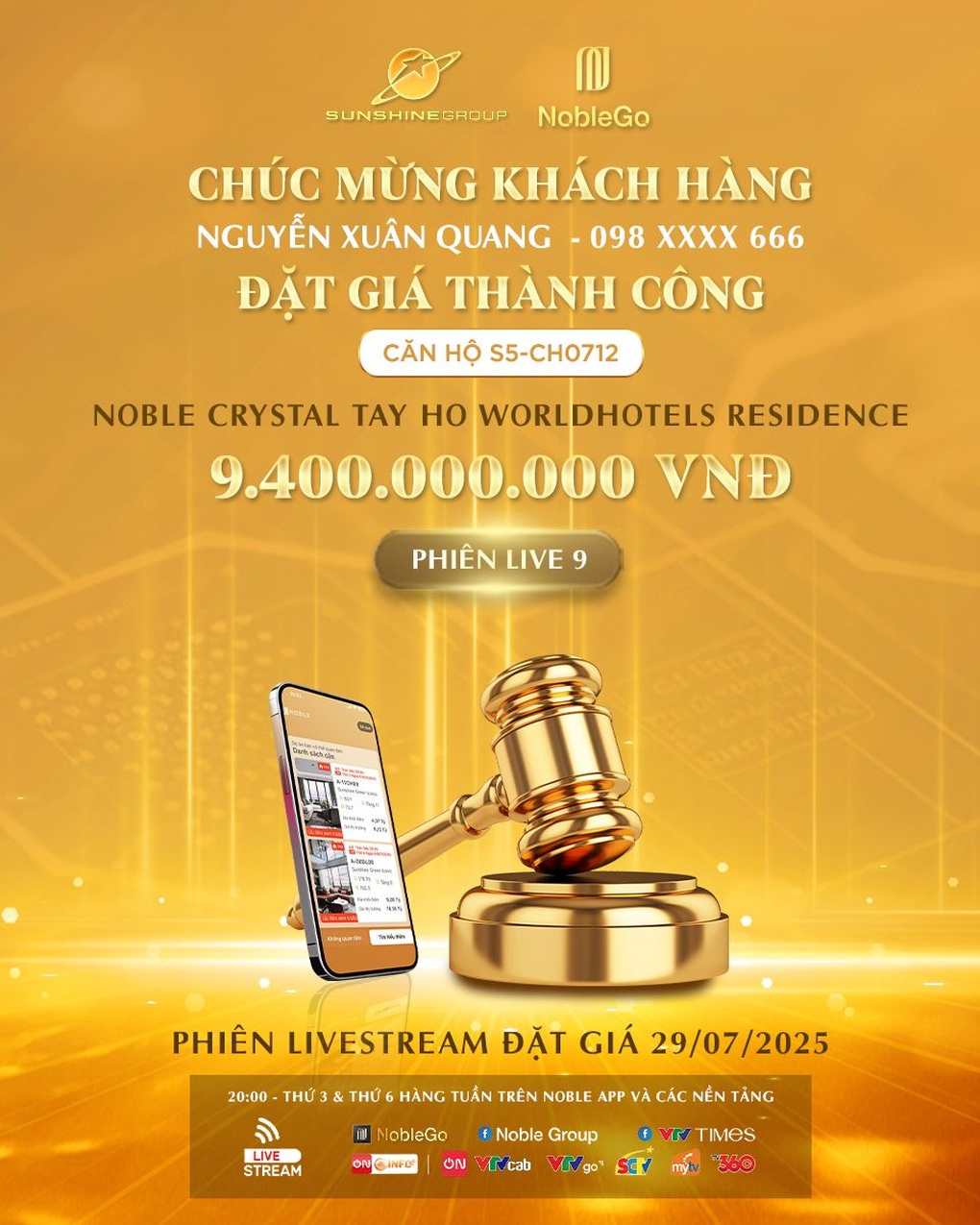Sky Villa hàng hiệu sắp lên sóng livestream 1/8 của Sunshine Group - 5 Sky Villa hàng hiệu sắp lên sóng livestream 1/8 của Sunshine Group - 5