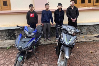 4 thanh niên dùng hung khí trấn lột người đi đường