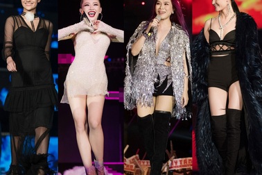 Mỹ Tâm, Tóc Tiên “quẩy” cùng hàng trăm “chân dài” đình đám giữa trời đông