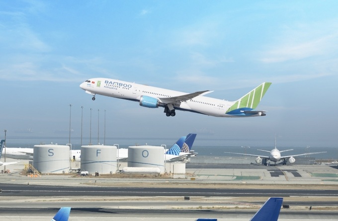 Bamboo Airways là hãng hàng không tư nhân đầu tiên tại Việt Nam khai thác thành công chuyến bay thẳng không dừng kết nối Việt – Mỹ