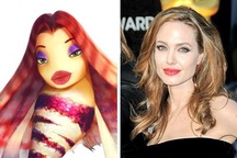 Loạt sao lớn trở thành hình mẫu cho các nhân vật hoạt hình