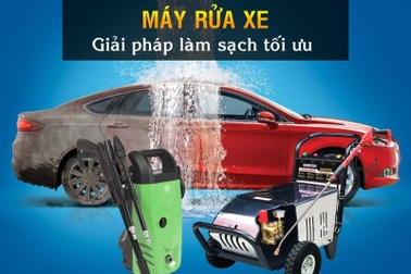 Đại lý phân phối máy rửa xe chuyên nghiệp tại Điện máy Đặng Gia