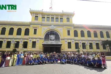 Hành trình đạp xe " Áo dài Việt- Du lịch Việt"