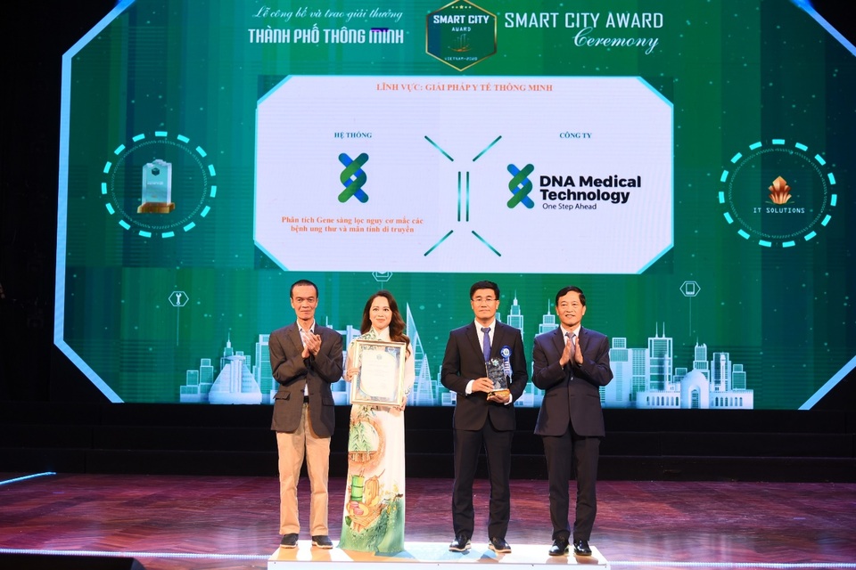 DNA Medical Technology đoạt giải thưởng giải pháp y tế thông minh - 1