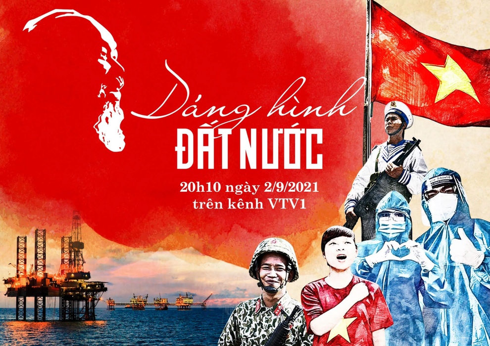 Chương trình Dáng hình đất nước truyền hình trực tiếp tối 2/9 - 1 Chương trình Dáng hình đất nước truyền hình trực tiếp tối 2/9 - 1
