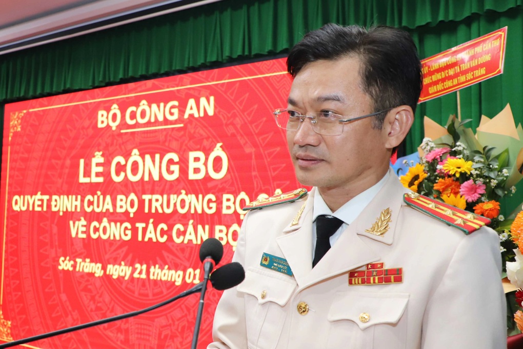 Đại tá Trần Văn Dương làm Giám đốc Công an tỉnh Sóc Trăng - 2 Đại tá Trần Văn Dương làm Giám đốc Công an tỉnh Sóc Trăng - 2