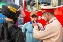 CSGT TPHCM tung quân kiểm tra vi phạm nồng độ cồn dịp Tết Giáp Thìn