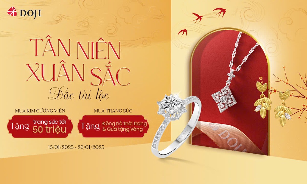 Cùng DOJI và Thế Giới Kim Cương đón tân niên tràn xuân sắc - 4 Cùng DOJI và Thế Giới Kim Cương đón tân niên tràn xuân sắc - 4
